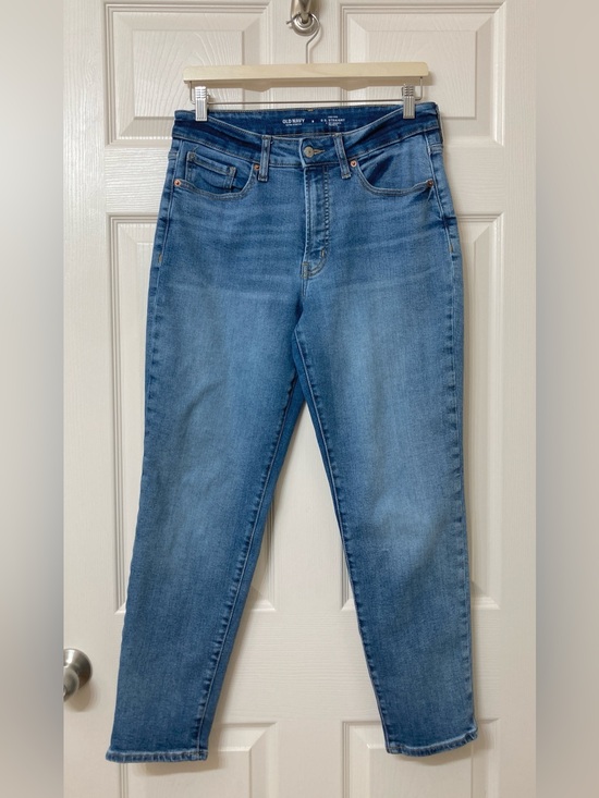 Old Navy Denim - Old Navy Women’s Blue High Rise OG Straight Leg Ankle Jeans Size 8